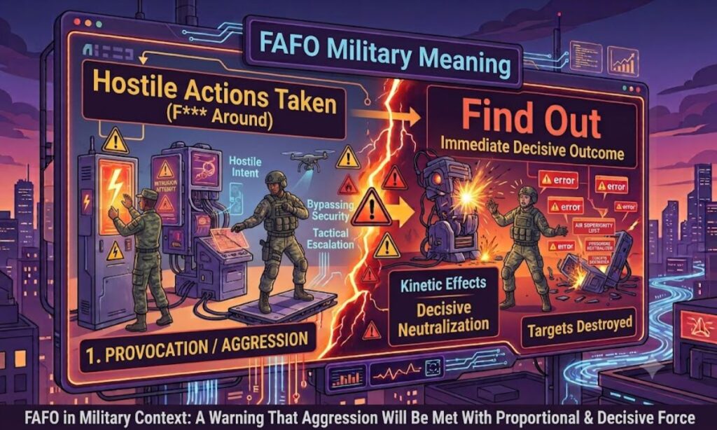 FAFO Meaning in Military