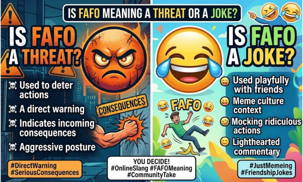 Is FAFO Meaning a Threat or a Joke