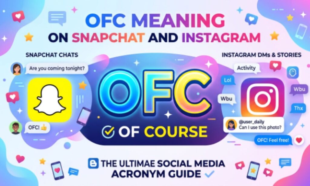 OFC Meaning on Snapchat and Instagram