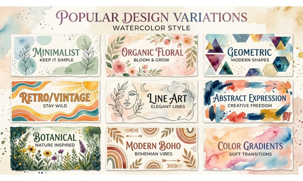 Popular Design Variations Popular Design Variations