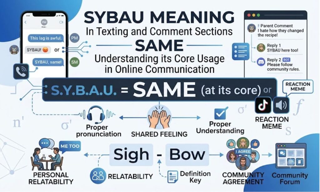 SYBAU Meaning In Texting and Comment Sections