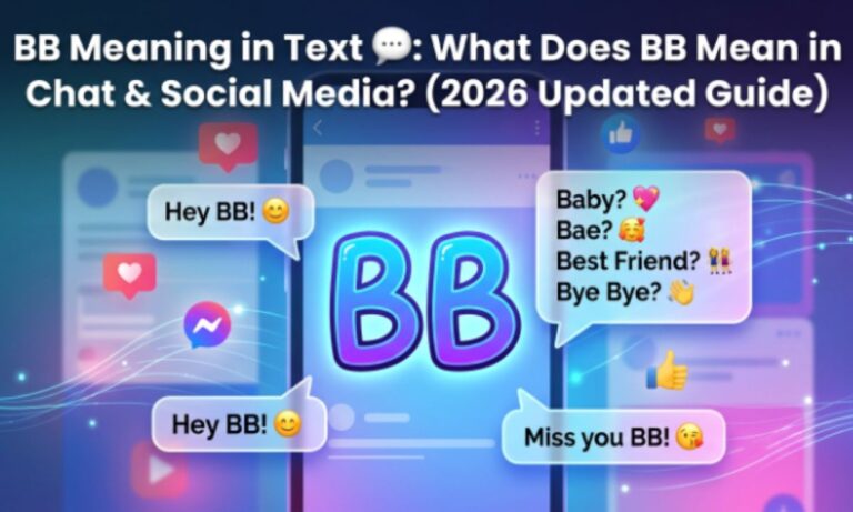 BB Meaning in Text