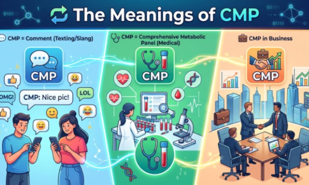 CMP Meanings in different field