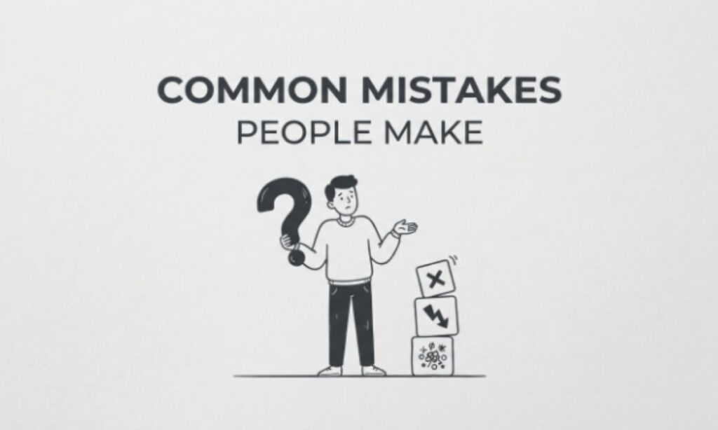 Common Mistakes People Make