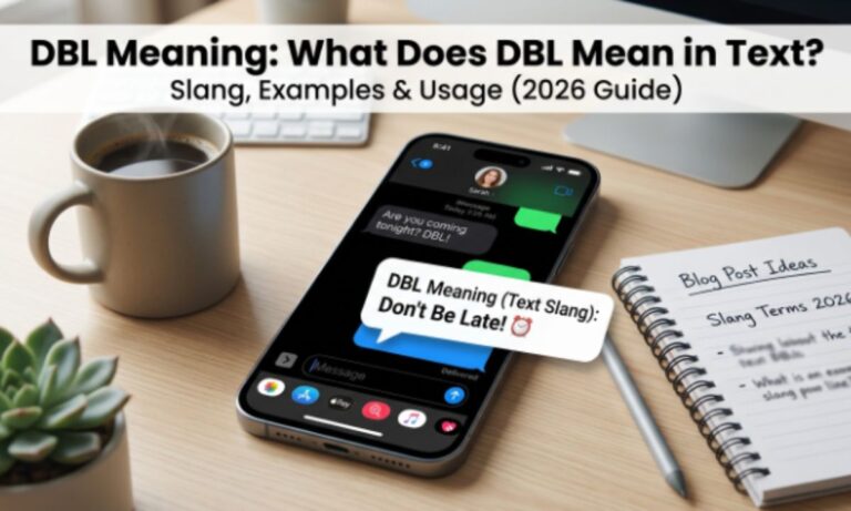 DBL Meaning What Does DBL Mean in Text Slang, Examples & Usage (2026)