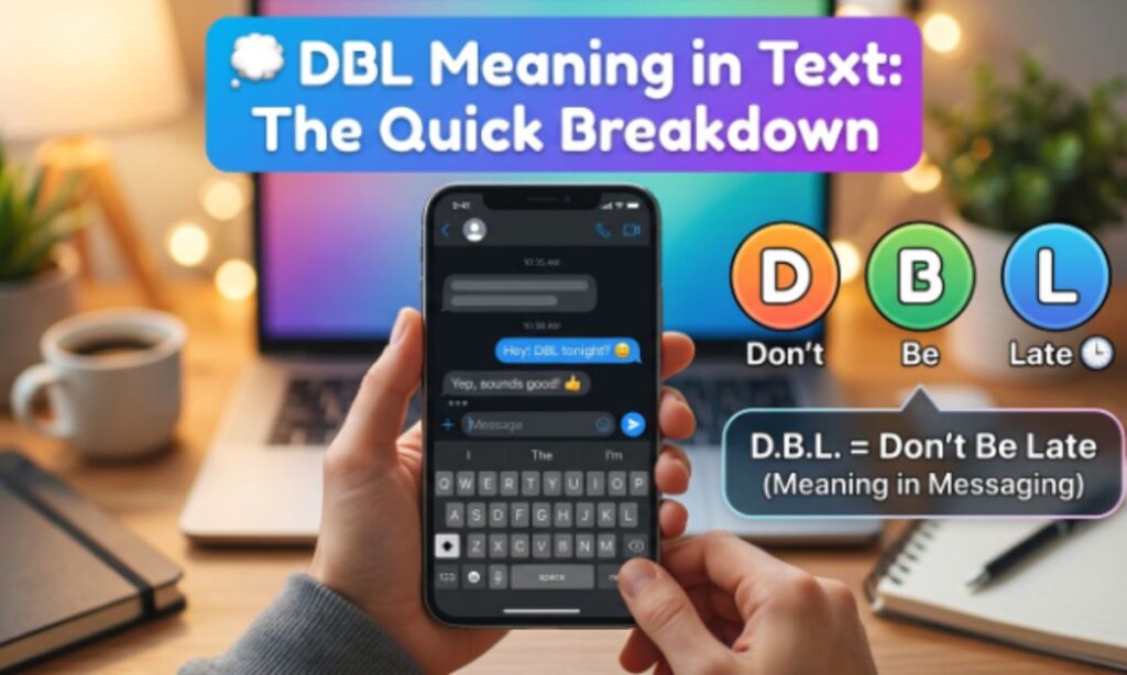 DBL Meaning in Text