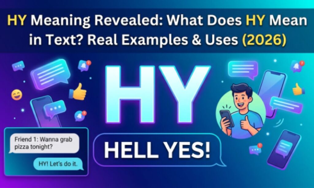 HY Meaning Revealed