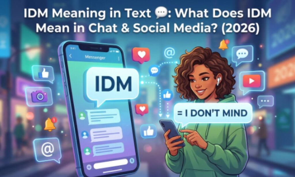 IDM Meaning in Text 💬
