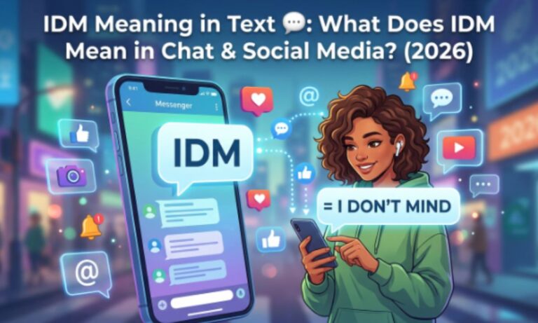 IDM Meaning in Text 💬