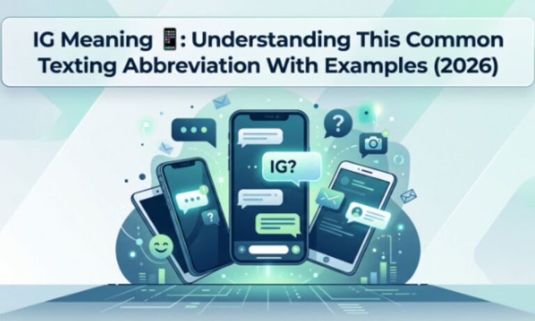 IG Meaning in text