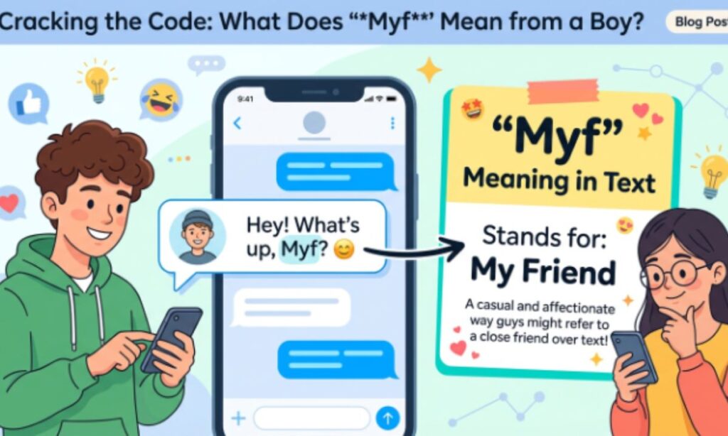 Myf Meaning in Text From a Boy