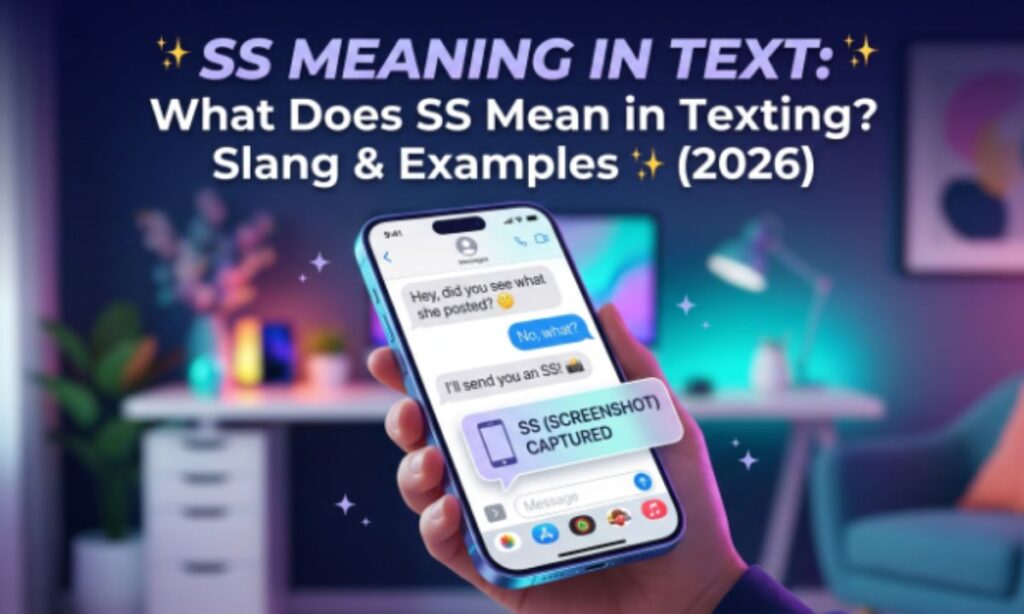 SS Meaning in Text