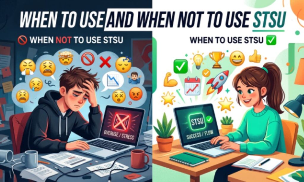 STSU Meaning when to use or when not