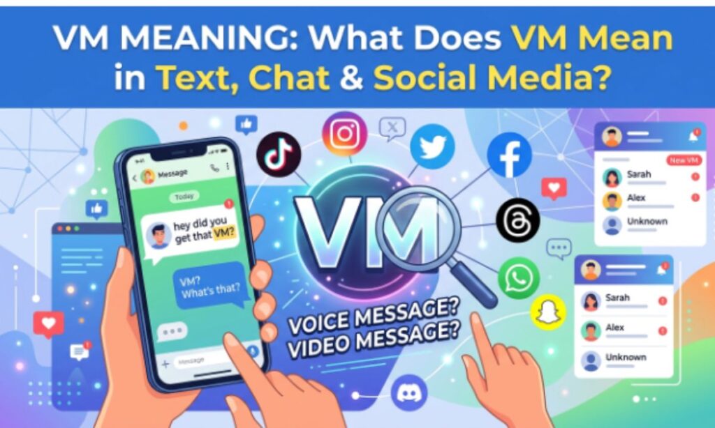 VM Meaning What Does VM Mean in Text, Chat & Social Media