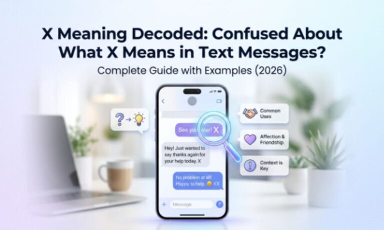 X Meaning in text Decoded