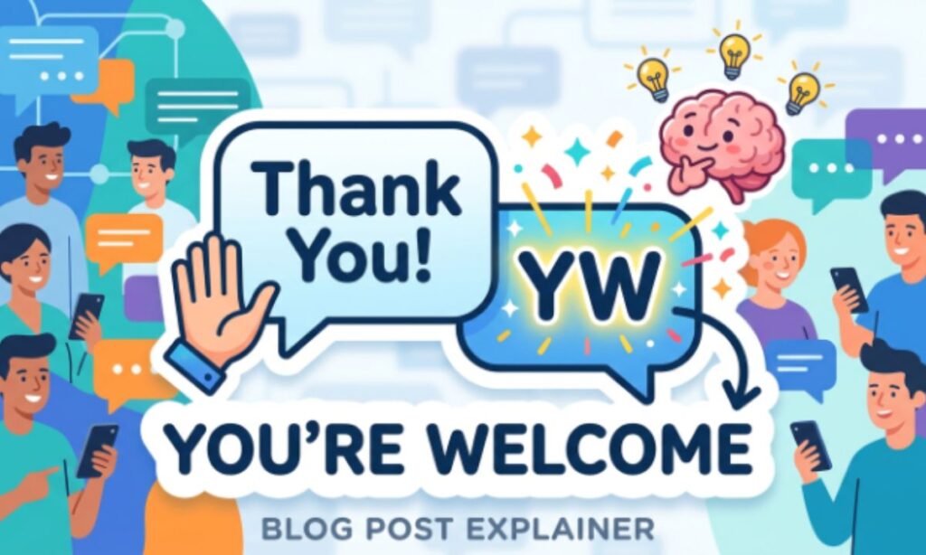 YW Meaning After Thank You