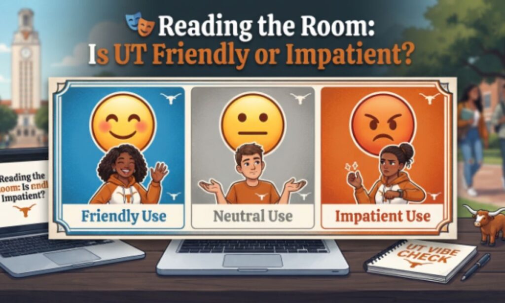 🎭 Reading the Room Is UT Friendly or Impatient