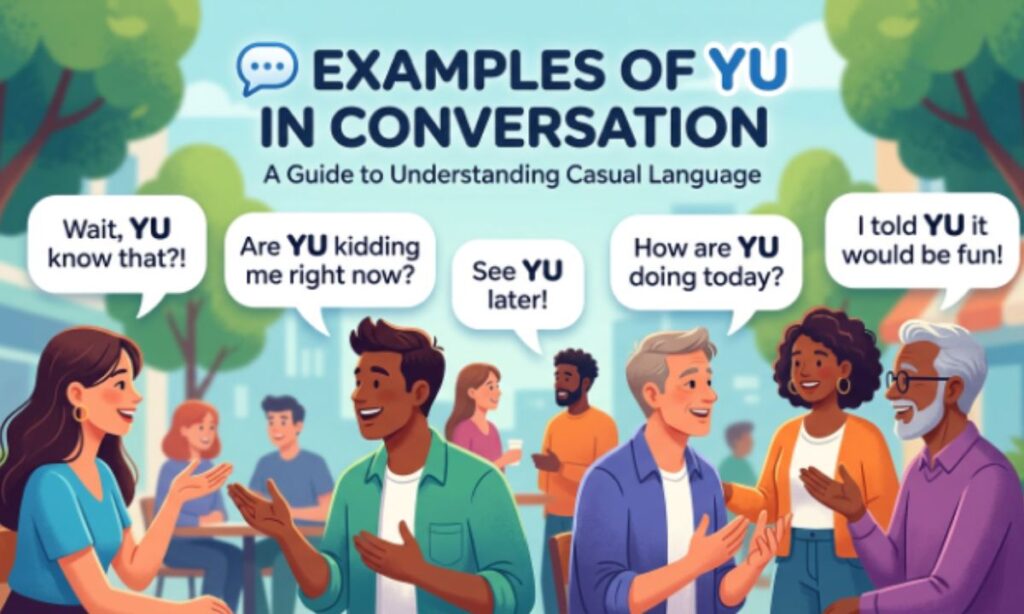 💬 Examples of YU in Conversation