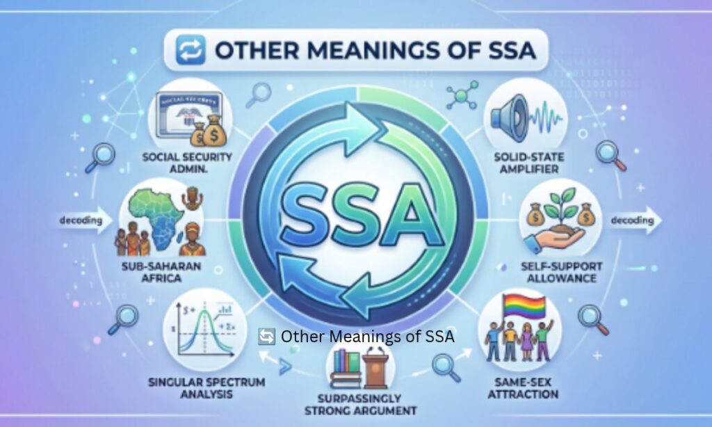 🔄 Other Meanings of SSA