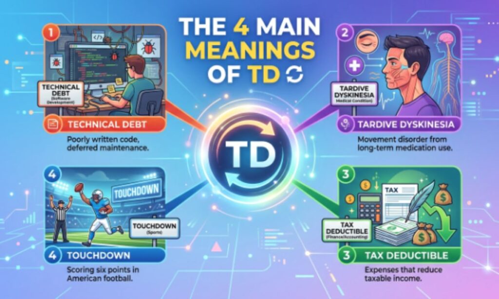 🔄 The 4 Main TD Meaning
