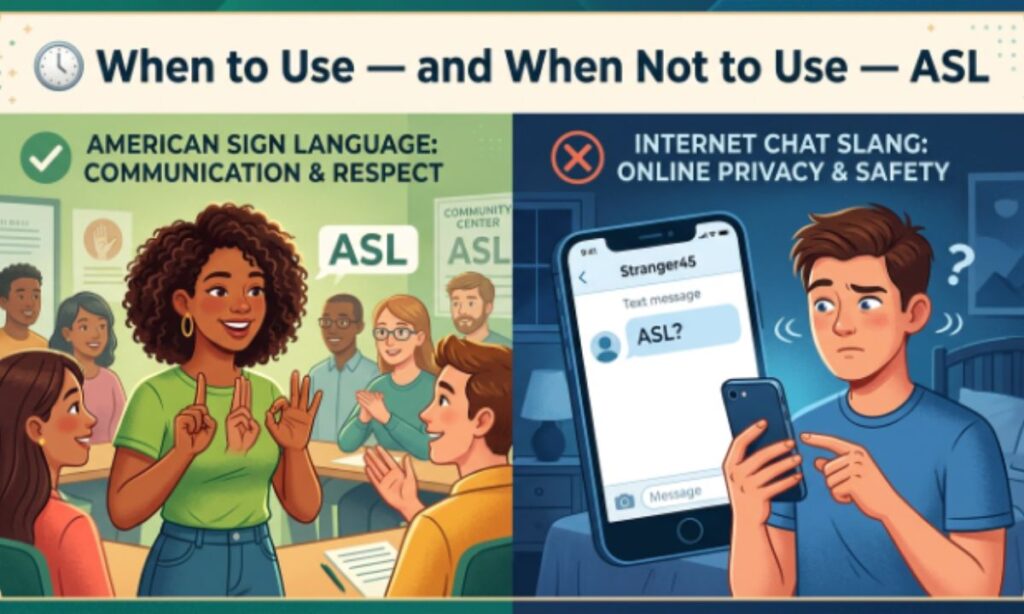 🕓 When to Use — and When Not to Use — ASL