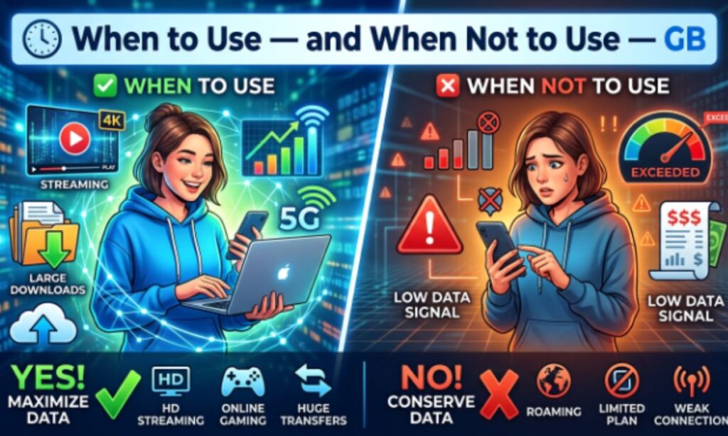 🕓 When to Use — and When Not to Use — GB
