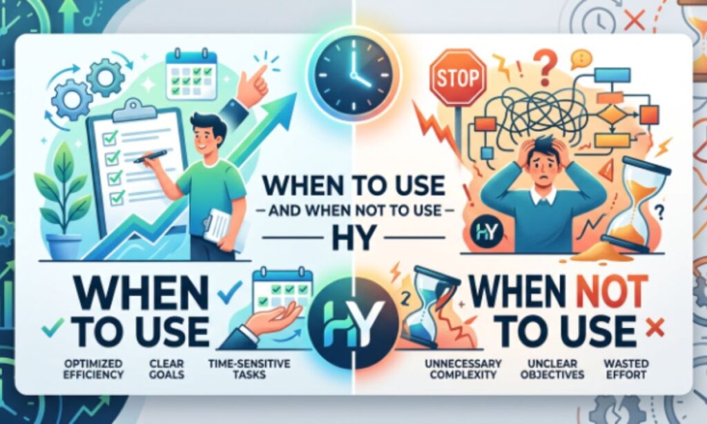 🕓 When to Use — and When Not to Use — HY