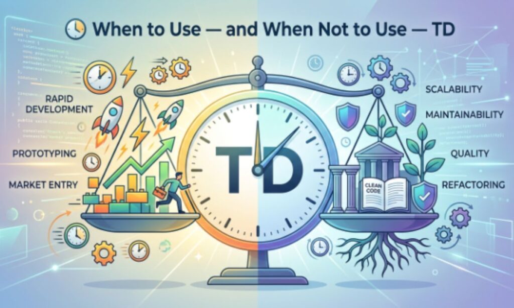 🕓 When to Use — and When Not to Use — TD