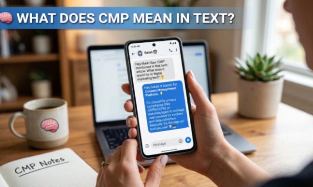 🧠 What Does CMP Mean in Text