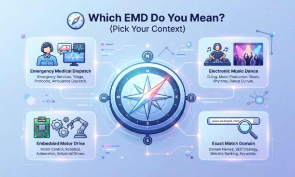 🧭 Which EMD Do You Mean (Pick Your Context)