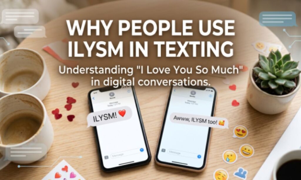 🧾 Why People Use ILYSM in Texting