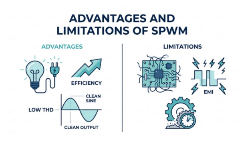 Advantages and Limitations of SPWM