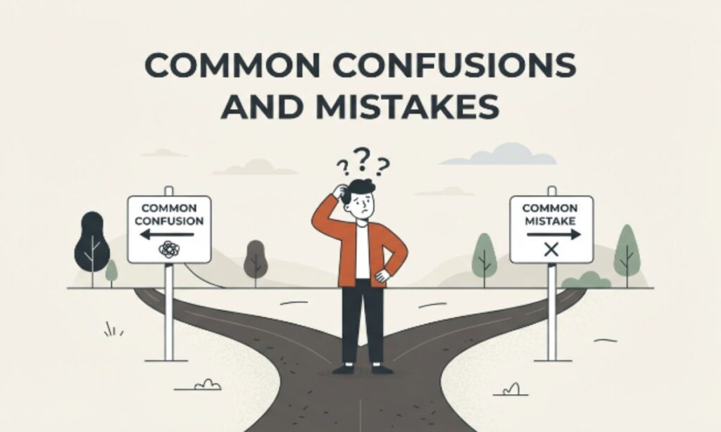 Common Confusions and Mistakes