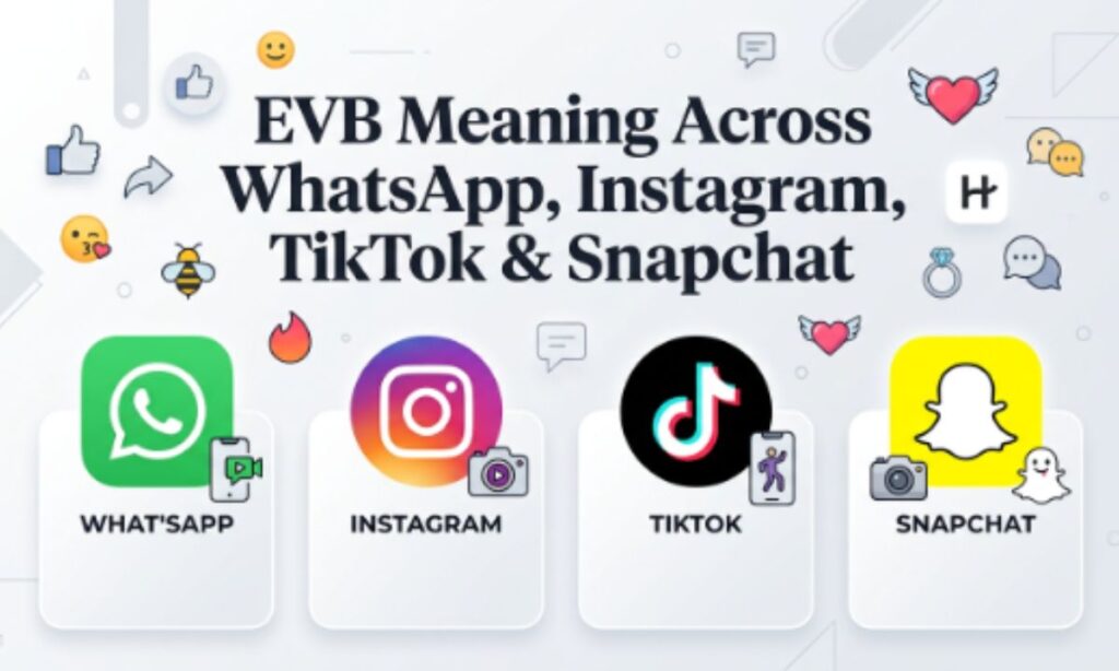 EVB Meaning Across WhatsApp, Instagram, TikTok & Snapchat