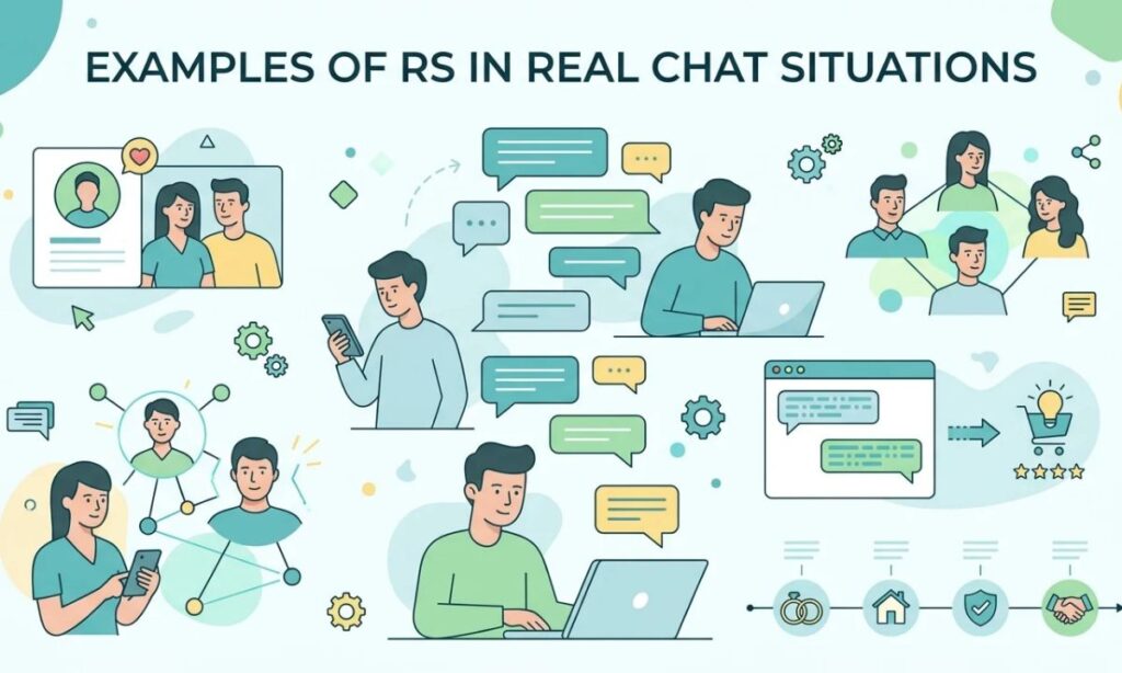 Examples of RS in Real Chat Situations