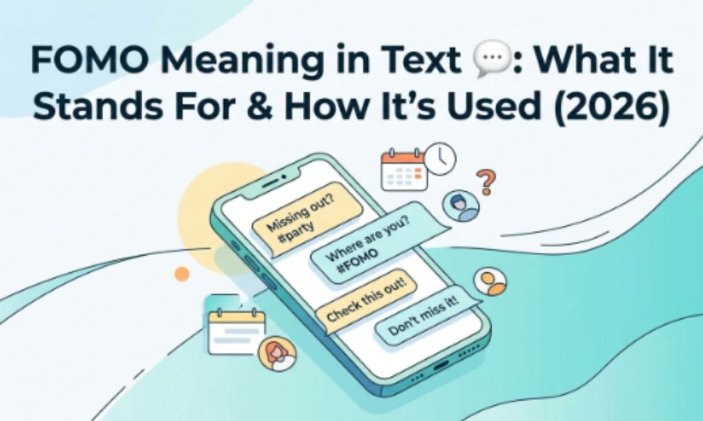 FOMO Meaning in Text 💬_ What It Stands For & How It is Used (2026)