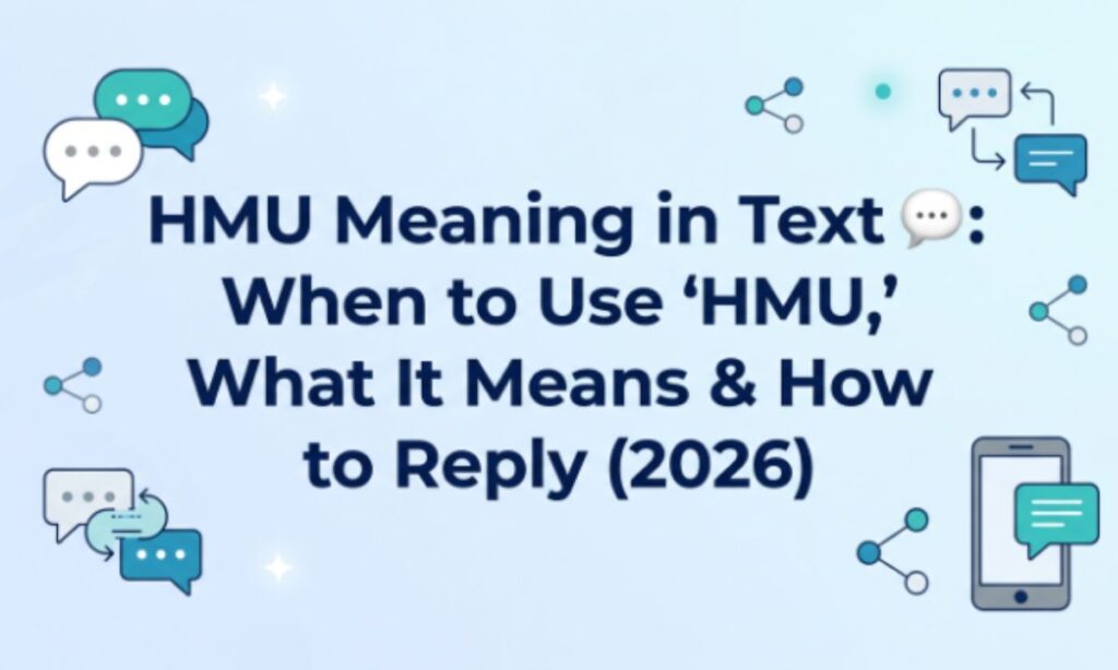 HMU Meaning in Text 💬 When to Use HMU, What It Means & How to Reply (2026)