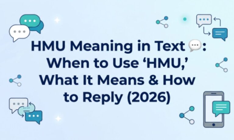 HMU Meaning in Text 💬 When to Use HMU, What It Means & How to Reply (2026)