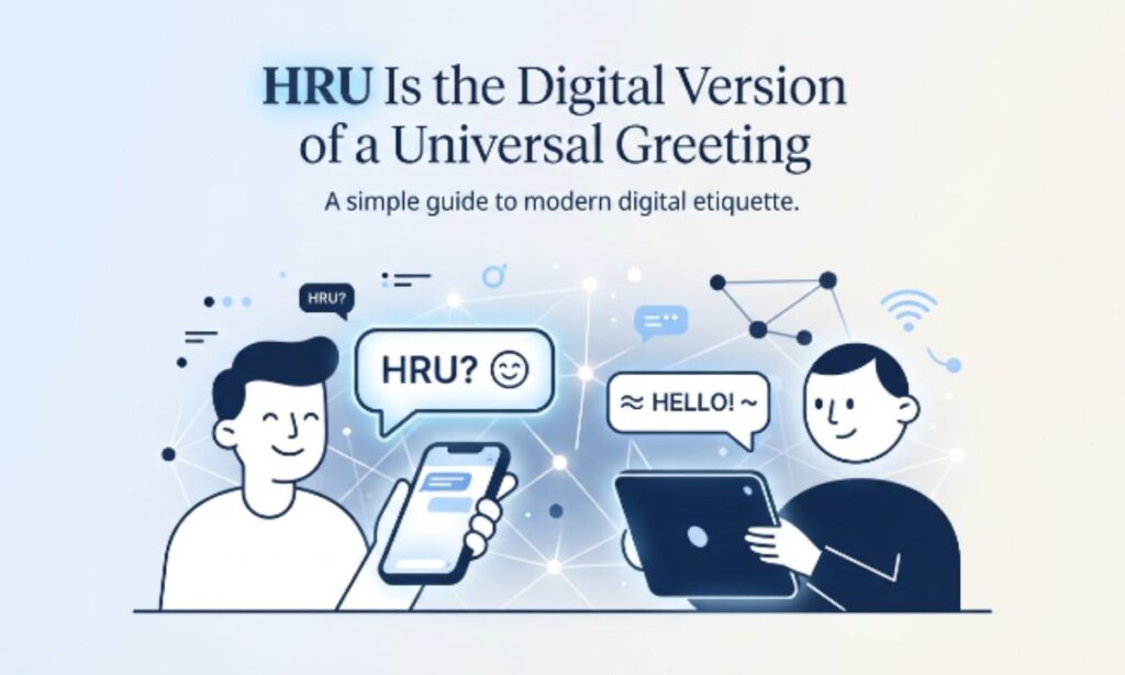 HRU Is the Digital Version of a Universal Greeting