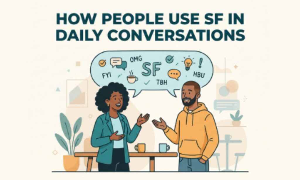 How People Use SF in Daily Conversations