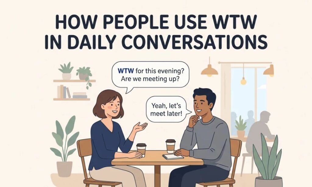 How People Use WTW in Daily Conversations