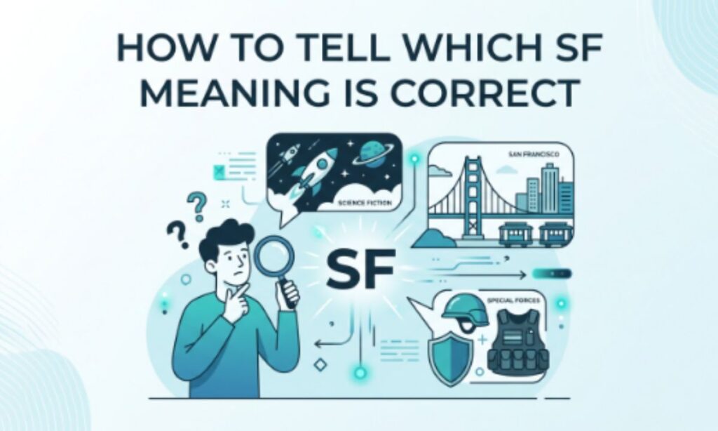 How to Tell Which SF Meaning Is Correct