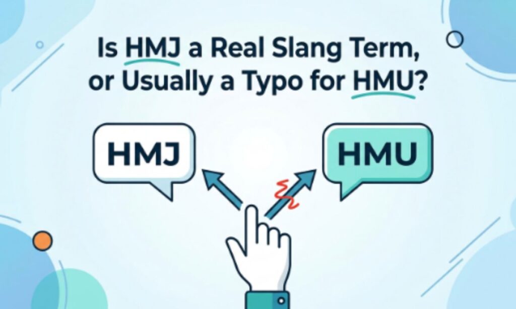 Is HMJ a Real Slang Term, or Usually a Typo for HMU_