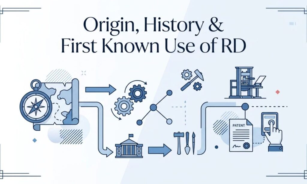Origin, History & First Known Use of RD