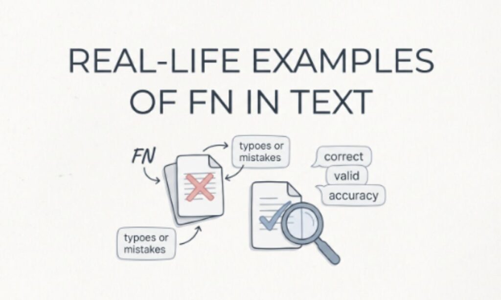 Real-Life Examples of FN in Text
