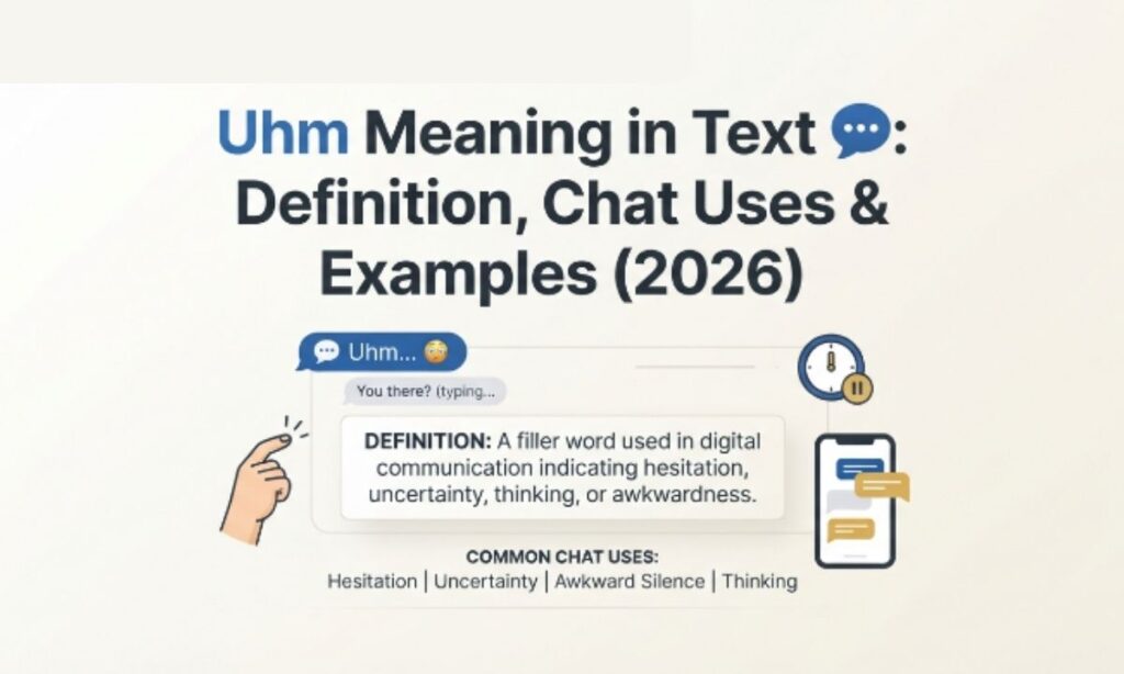 Uhm Meaning in Text 💬 Definition, Chat Uses & Examples (2026)
