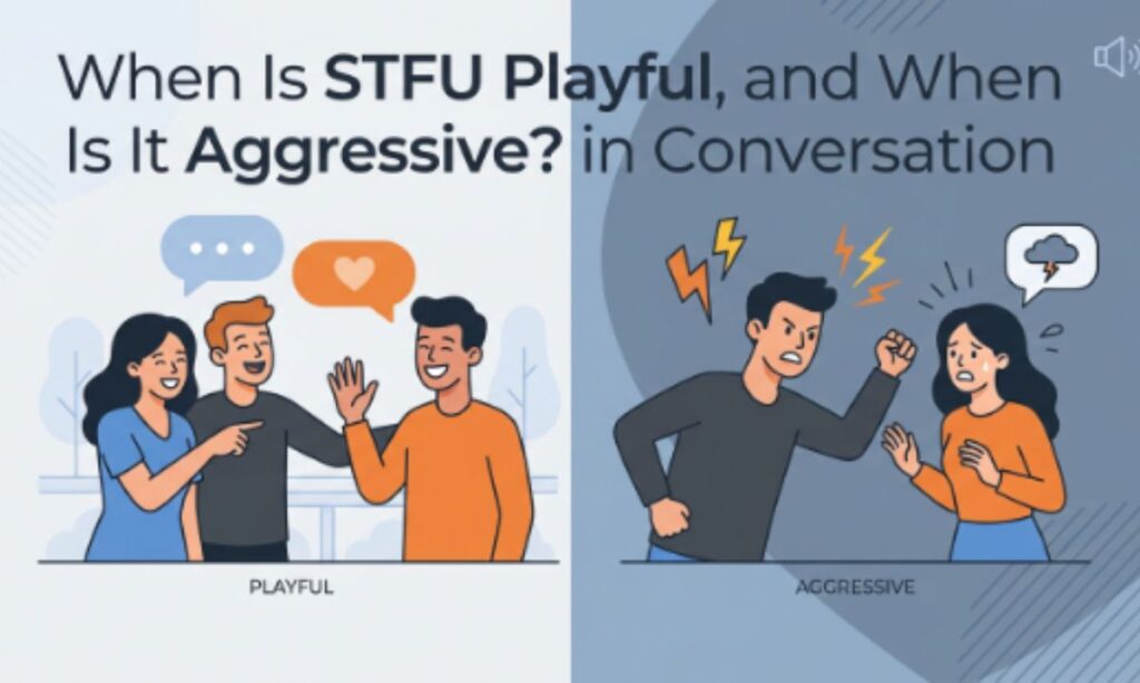 When Is STFU Playful, and When Is It Aggressive_