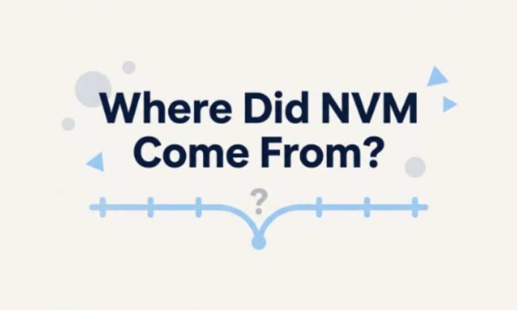 Where Did NVM Come From