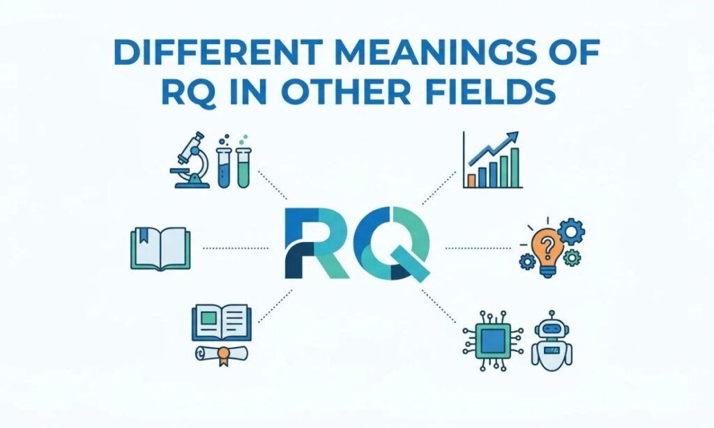 Different Meanings of RQ in Other Fields
