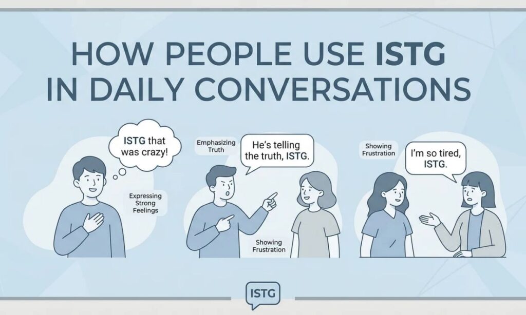 How People Use ISTG in Daily Conversations